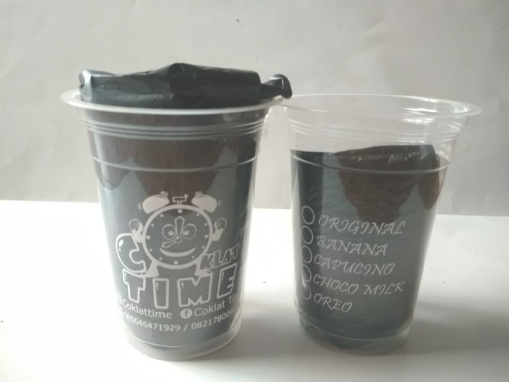 Sablon Cup Plastik Kawarang